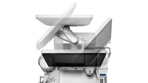 Mindray A7 Anesthesia System Rotatable screen with 360-degree angle of view