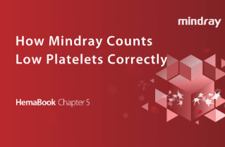 HemaBook hoofdstuk 5: Hoe Mindray een laag aantal bloedplaatjes op een correcte manier telt