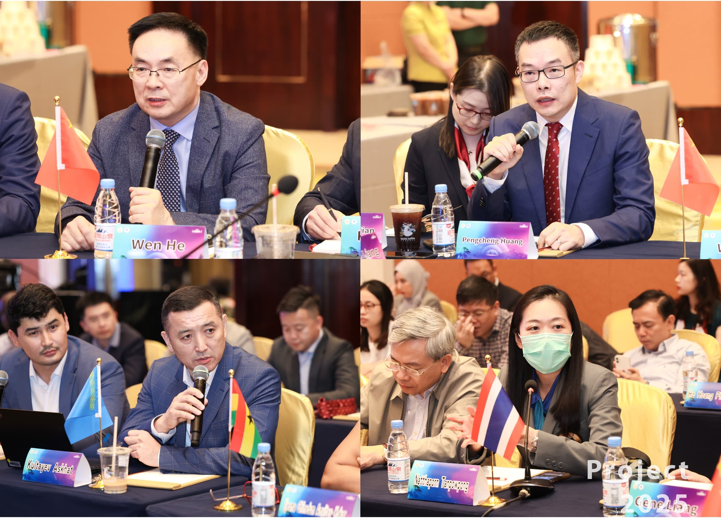 Multiple speakers talk about Mindray Project 2025