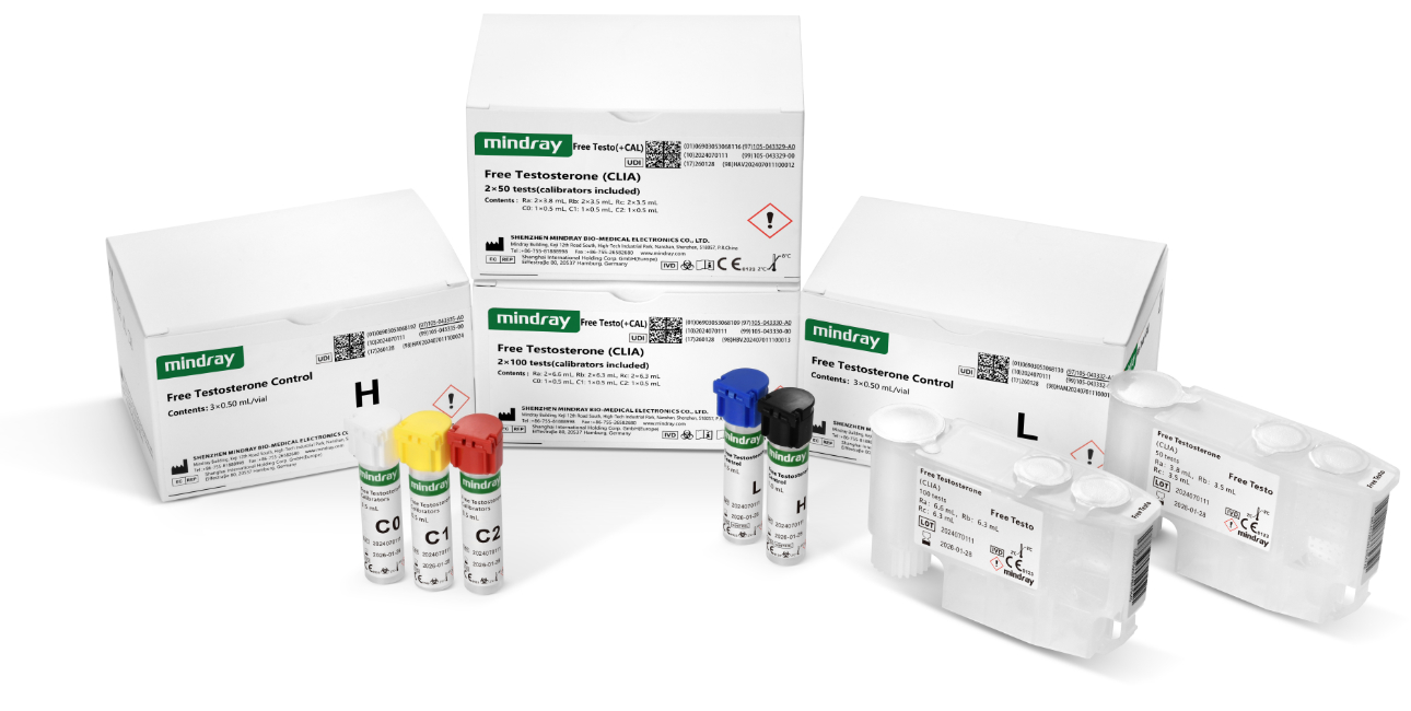 Free Testosterone and Calculated Free Testosterone reagent family