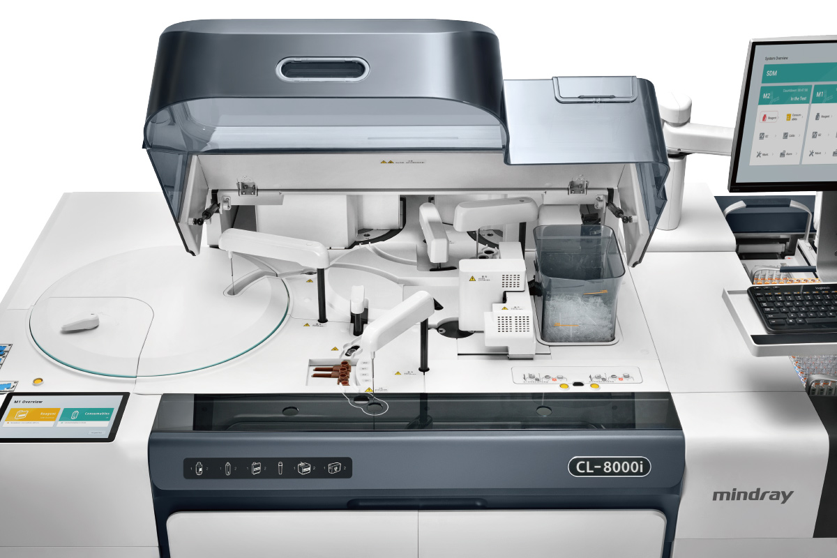 CL-8000i product image for sample processing details