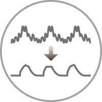 Waveform filtration icon