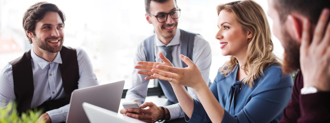 discuss with customer about satisfaction