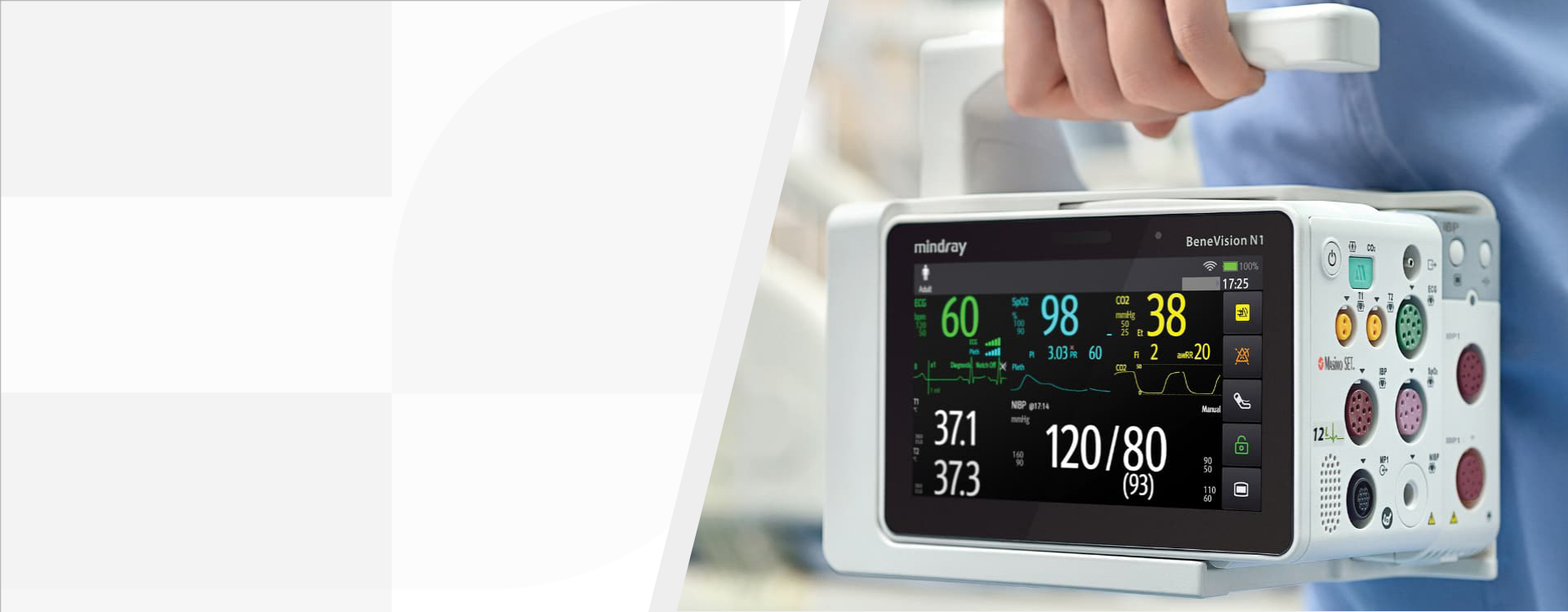 3rd Level Hero Image 1920x750 - mindray-patient-monitors-benevision-n1-1920x750-na