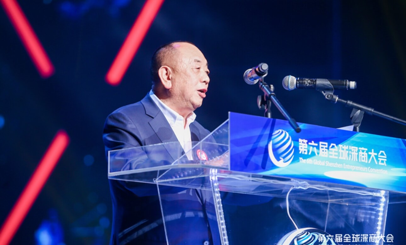 迈瑞医疗董事长李西廷在颁奖典礼发言