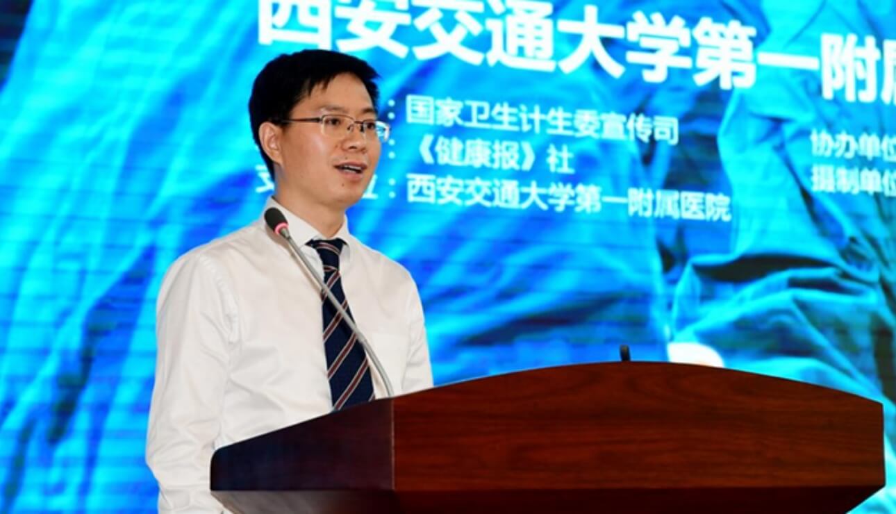 迈瑞医疗集团国内营销副总经理肖海波致辞