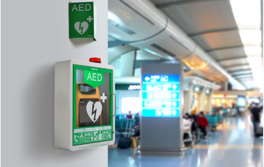 迈瑞AED在深圳宝安机场成功救治心脏骤停乘客