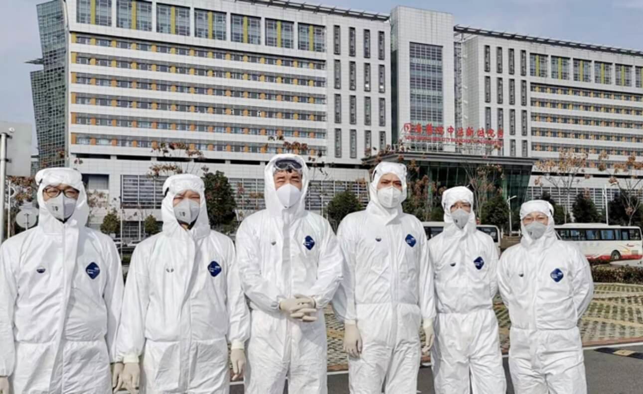 迈瑞团队部分成员合影