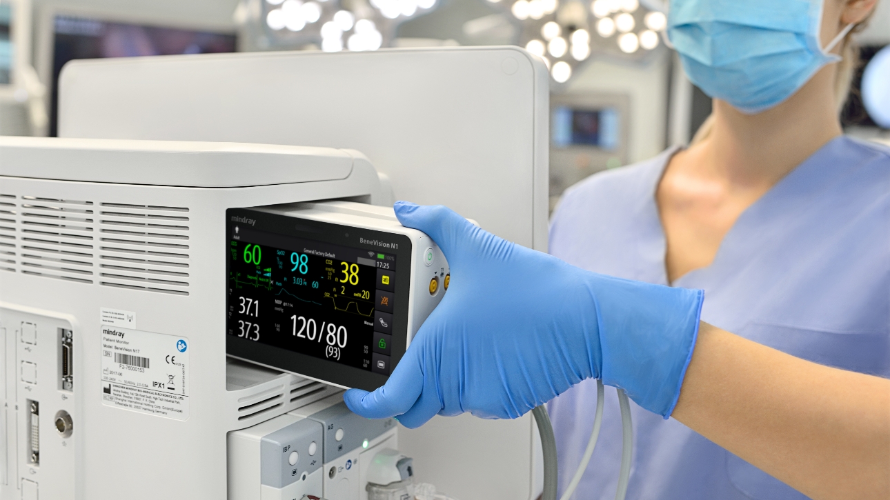 BeneVision N1 全程单手操作，便捷易用