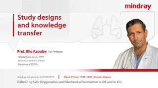 Study designs and knowledge transfer - Mindray