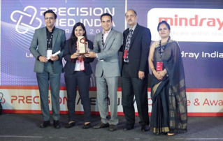 Mindray India wins at the PRECISION MED INDIA AWARDS 2024 by VOH