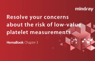 HemaBook Capítulo 3: Resuelva sus inquietudes sobre el riesgo de resultados plaquetarios bajos