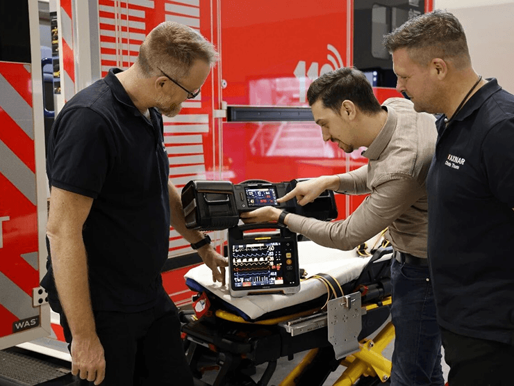 迈瑞智慧除颤，韧性支撑德国急救8分钟现场响应！